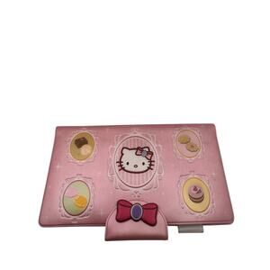 VTG 2008 SANRIO HELLO KITTY VINYL CHECKBOOK COVER WALLET